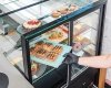 Witryna cukiernicza chłodnicza Dolce Visione Basic 700 BIANCO | 700x670x1300 mm | białe wnętrze
