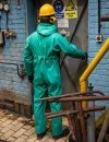 WATERPROOF ACID-LYEPROOF CLOTHING 412