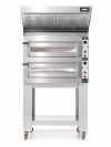 Piec do pizzy elektryczny Cuppone Tiepolo | dwukomorowy | 4+4x35 | TP435/2CM