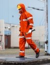 WATERPROOF OVERALLS WITH REFLECTIVE TAPES 104/R