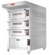 Piec elektryczny piekarniczy 1 komorowy | modułowy | h=18 | 2x 400x600 mm | 3x33 cm | T POLIS 2 / MC18 IoT