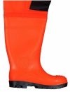 WATERPROOF FLUO THIGH WADERS MAX S5 (SAFETY BOOTS S5 AND KNEE REINFORCEMENT) WRM02 FLUO