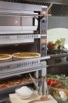 Piec do pizzy elektryczny | dwukomorowy | 12x36 | TOP D 66 XL/L (TecproD66BIG/L)