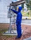 Ubranie wodoochronne antystatyczne [kurtka 3/4 i spodnie ogrodniczki]