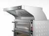 Piec do pizzy elektryczny Cuppone Tiepolo | dwukomorowy | 6+6x35 | TP635L/2CM
