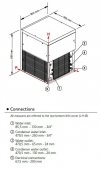 Kostkarko-grudkarka do lodu Frozen Stone | 440 kg/24h | system chłodzenia powietrzem | MGT900A