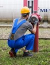 Spodnie wodoochronne ogrodniczki antyststyczne Standard