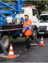 Kurtka ostrzegawcza dwu kolorowa 