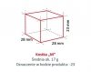 Kostkarka do lodu Hoshizaki IM-240XWNE-HC-23* | 190 kg/24h | chłodzona wodą | kostka sześcian | 28x28x23 mm
