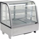 WITRYNA CHŁODNICZA 100L 68x45x67 SREBRNA