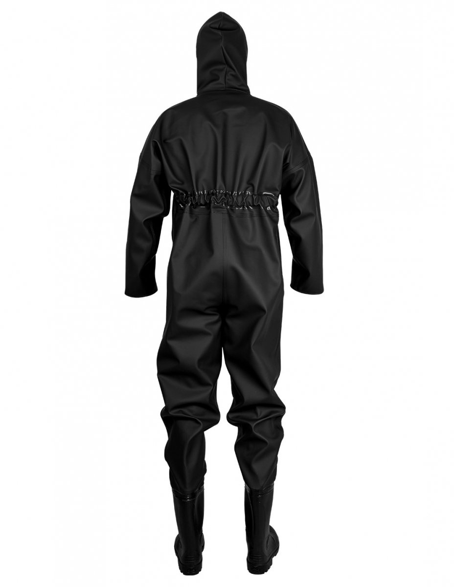 WATERPROOF OVERALLS WITH PVC BOOTS 104/K (14613) - Waterproof
