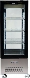 WITRYNA CHŁODNICZA 400L 65x65x190 CZARNA