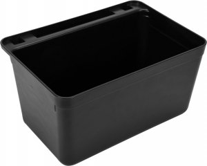 POJEMNIK DO WÓZKA CZARNY PP 33,5x23,1x18