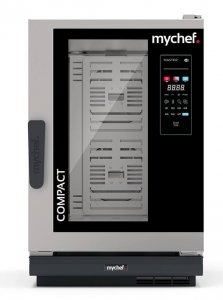 Piec konwekcyjno-parowy elektryczny | automatyczny system myjący | 10xGN1/1 | 12,6 kW | 400 V | Mychef COOK MASTER Compact 101E TSC | System TSC - najwyższa stabilność temperatury
