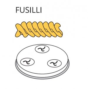 Matryca formująca do maszynki do makaronu PF25EN, PF40EN, MPF2.5N, MPF2.5NC, MPF4N, FUSILLI - ? 9 mm