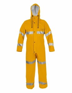WATERPROOF OVERALLS WITH REFLECTIVE TAPES 104/R