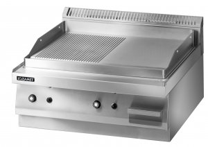 Grill płytowy gazowy (płyta podwójna 1/2 ryflowana) lgg.625 Lozamet