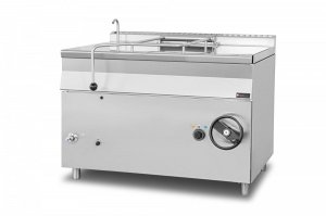 Patelnia uchylna gazowa | stal nierdzewna | 27 kW | 120 l | 1200x900x900 mm | RQBS125.912G 