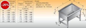 Basen wysoki przyścienny lo 408 - 700x600 g400