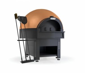 Piec do pizzy neapolitańskiej | Piec obrotowy do pizzy | gazowy | elektroniczny panel sterowania | 12x30cm | 500 °C | AUGUSTO PR G TOUCH