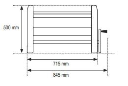 Wałkowarka piekarnicza | wałkownica do ciasta TABLO | manualna | 2 lata gwarancji