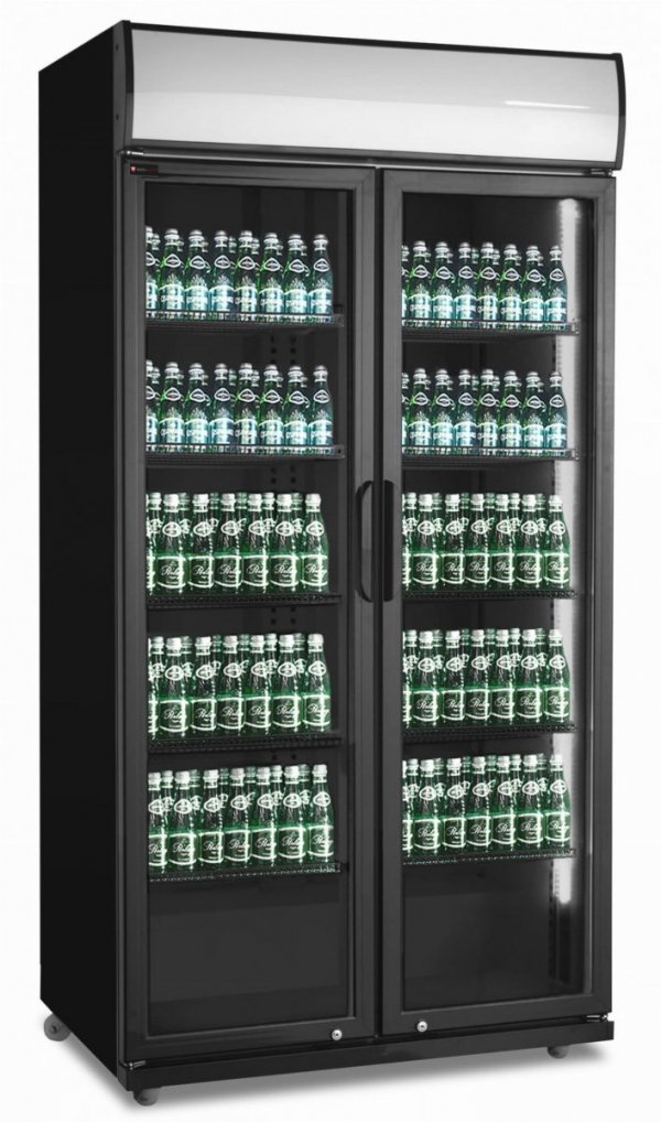 SZAFA CHŁODNICZA PRZESZKLONA RQ880H-BLACK | 590 L | (SD881HE)