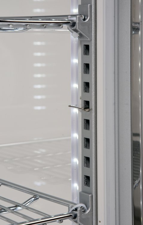 WITRYNA CHŁODNICZA 78L 42x38x96 SREBRNA