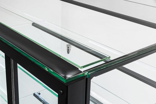 Witryna cukiernicza neutralna Dolce Visione Breve Neutro 900 | wersja obniżona | 900x670x1110+/-10 mm