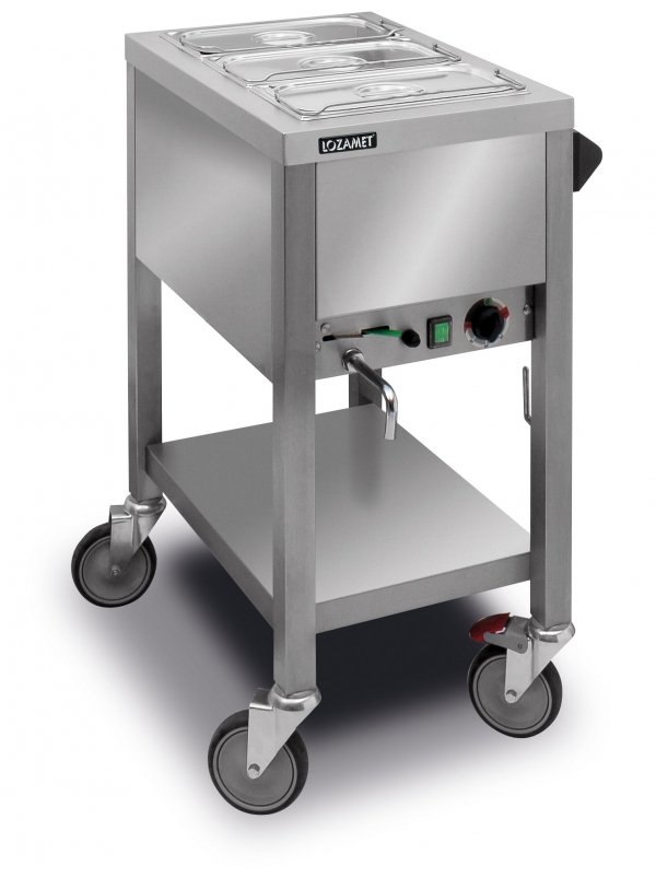 Wózek bemarowy bw.4.5 - 1 x 1/1 gn Lozamet