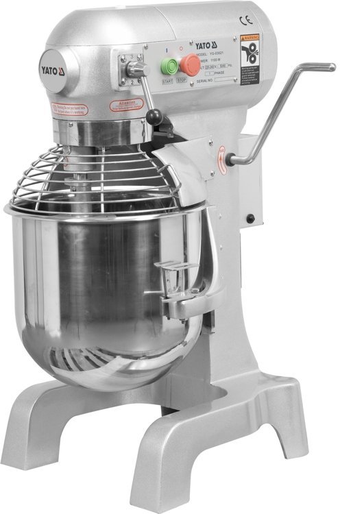 MIKSER PLANETARNY 20L, 3-PRĘDKOŚCI, 1100 W