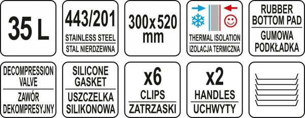 TERMOS TRANSPORTOWY SS 35L