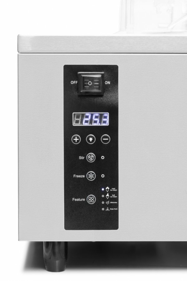 Frezer do lodów RQGM5 Cube | nastawny | wsad 1,25 kg | 460x460x430 mm