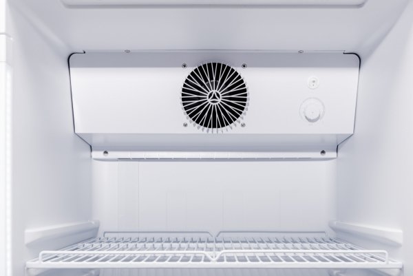 Szafa chłodnicza przeszklona biała RQ380 | 595x600x1870 mm | 377 l