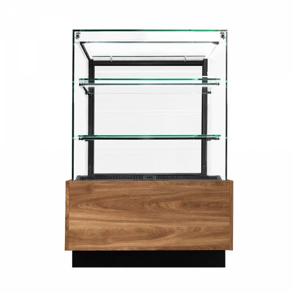 Witryna cukiernicza chłodnicza Dolce Visione Breve Premium 700 | podświetlany cokół | wersja obniżona | 700x670x1110+/-10 mm