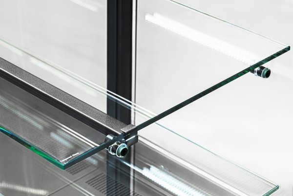 Witryna cukiernicza neutralna Dolce Visione  Neutro 700 | 700x670x1300 mm