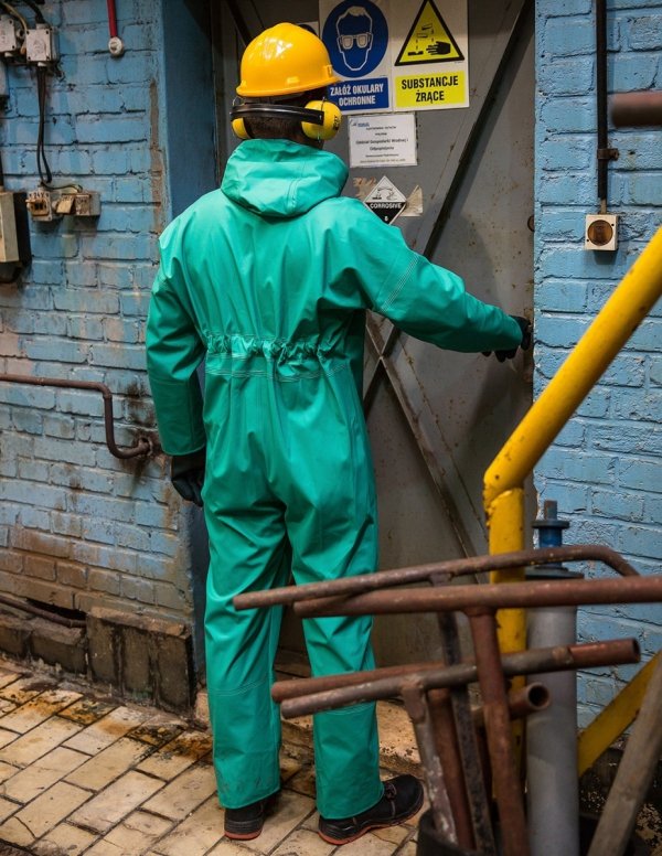 WATERPROOF ACID-LYEPROOF CLOTHING 412
