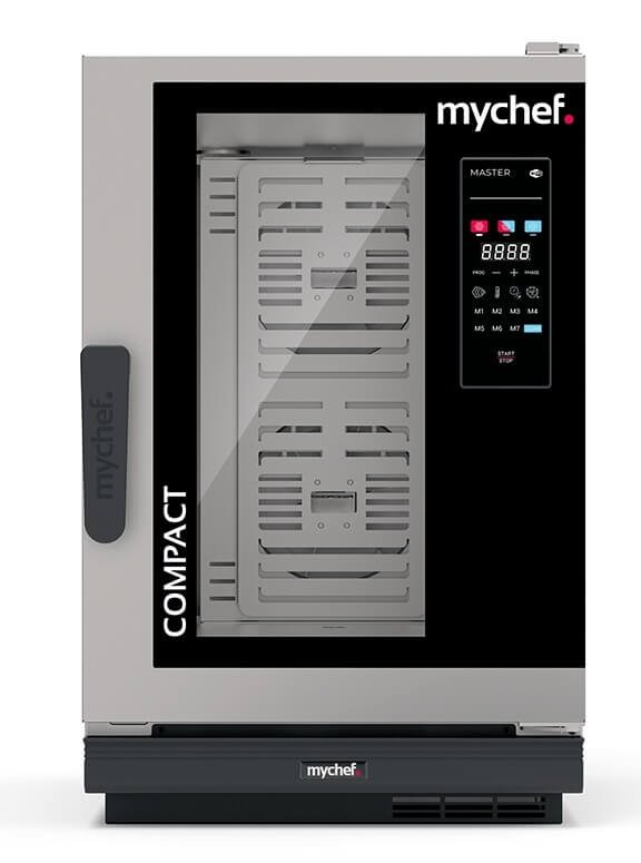 Piec konwekcyjno-parowy elektryczny | automatyczny system myjący | 10xGN1/1 | 12,6 kW | 400 V | Mychef COOK MASTER Compact 101E TSC | System TSC - najwyższa stabilność temperatury