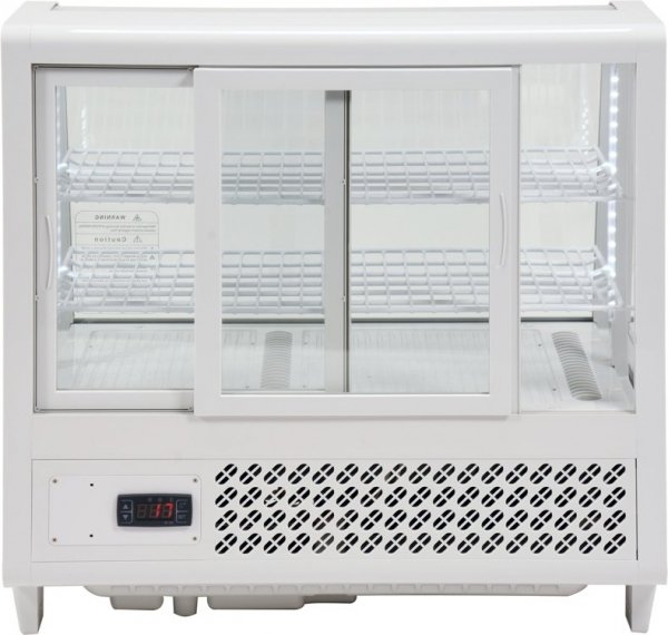 WITRYNA CHŁODNICZA 100L 68x45x67 BIAŁA