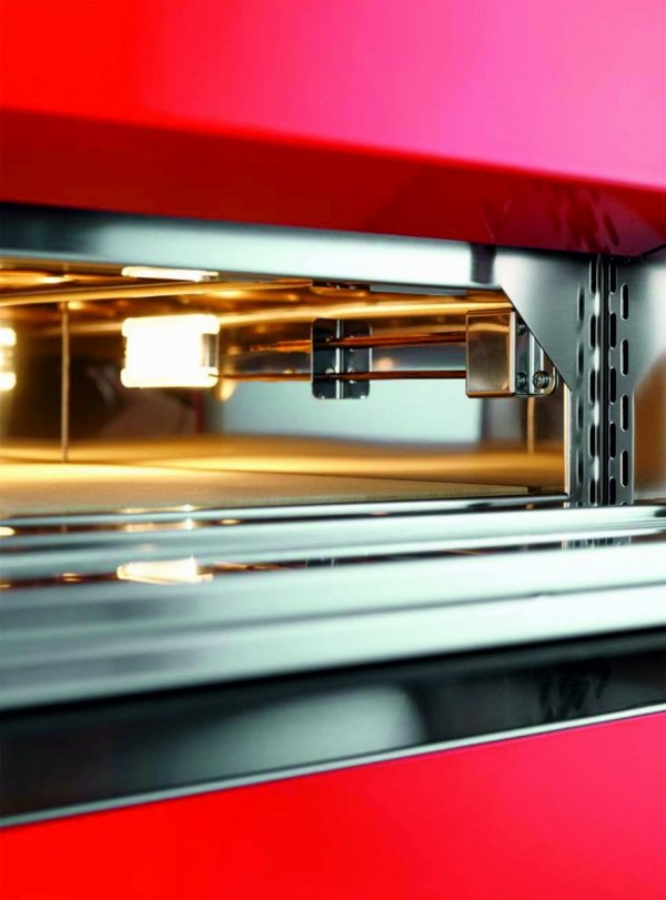 Piec do pizzy elektryczny Cuppone Home HE 400 | jednokomorowy | panel manualny | 400x400 mm | HE400/1 TM/FG | zielony