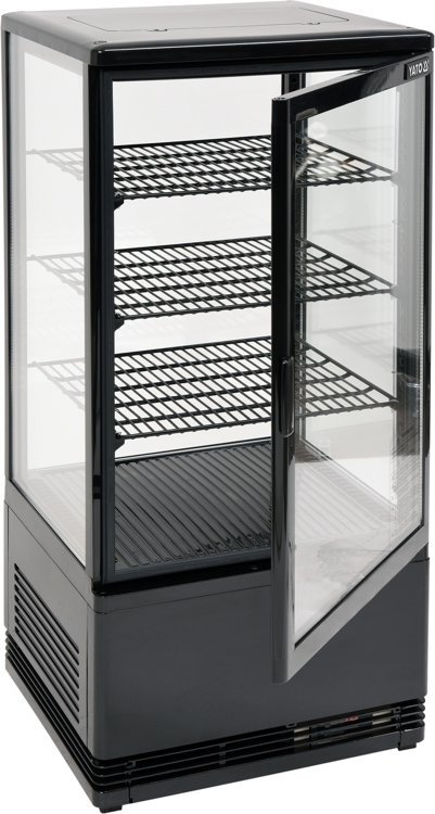 WITRYNA CHŁODNICZA 78L 42x38x96 CZARNA