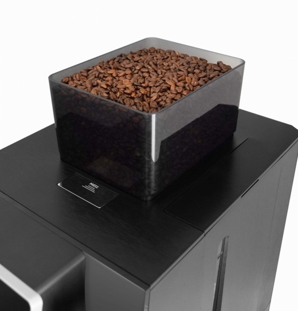 Automatyczny ekspres do kawy RQK8B z ekranem dotykowym | pojemnik 8l |  podłączenie do wody | czarny