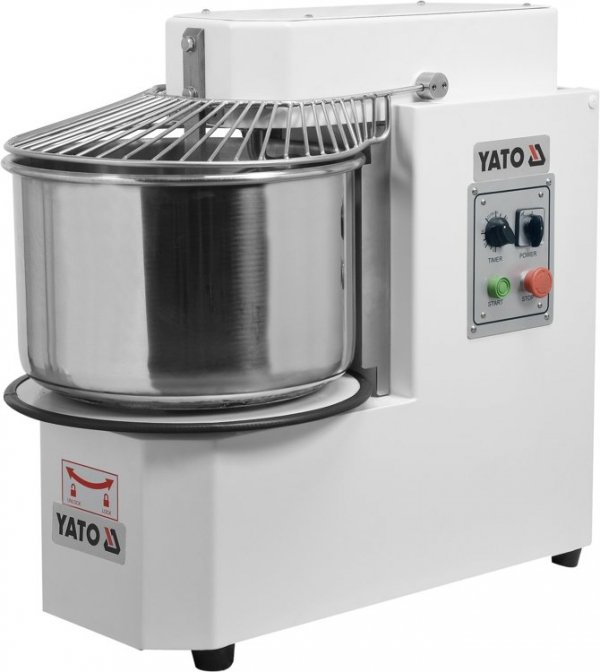 MIKSER SPIRALNY 30L STAŁA PRĘDKOŚĆ Z UCHYLNĄ GŁOWICĄ, 1500 W