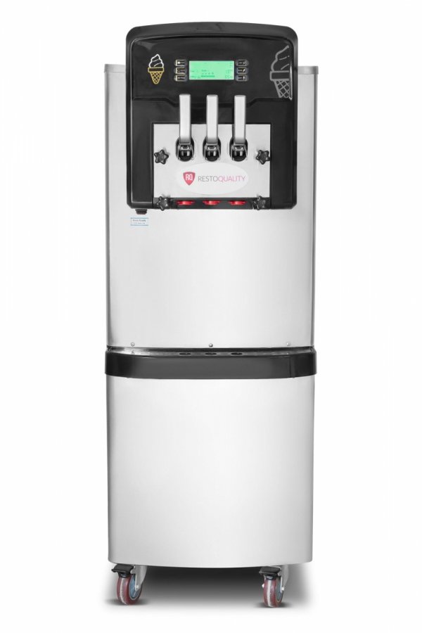 Maszyna do lodów włoskich RQ418CM | pompa napowietrzająca | nocne chłodzenie 2x8l
