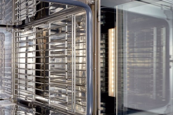 Piec konwekcyjno-parowy gazowy | z wózkiem | automatyczny system myjący | 20xGN2/1 | 40 kW | 230 V | Mychef COOK MAX MASTER 202G