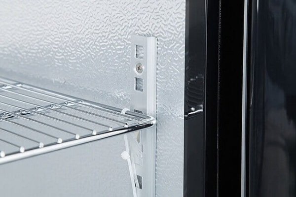 Barowa szafa chłodnicza  | chłodziarka podblatowa RQ-208HC | 2-drzwiowa | drzwi skrzydłowe | 205l