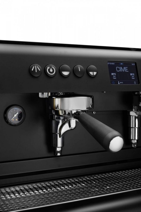 Ekspres ciśnieniowy Cime 2-grupowy | kolbowy | multiboiler | 8 l | 800x600x460 mm | SATURNO MB-60 A/2 CG