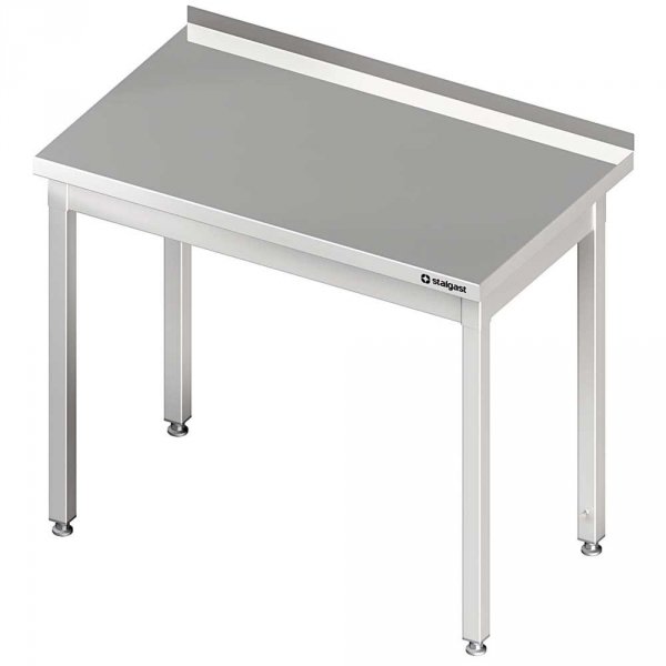 stół przyścienny bez półki 1600x600x850 mm skręcany