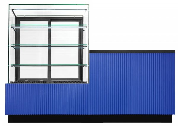 Lada kasowa | boks sprzedażowy  | Dolce Visione Cassa 1000 | 1000x683x930 mm