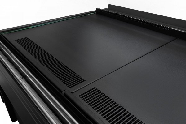 Witryna cukiernicza chłodnicza Dolce Visione Premium Breve 1300 | wersja obniżona | 1300x670x1110+/-10 mm