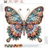 Haft Diamentowy Diamentowy Motyl 30x30 cm